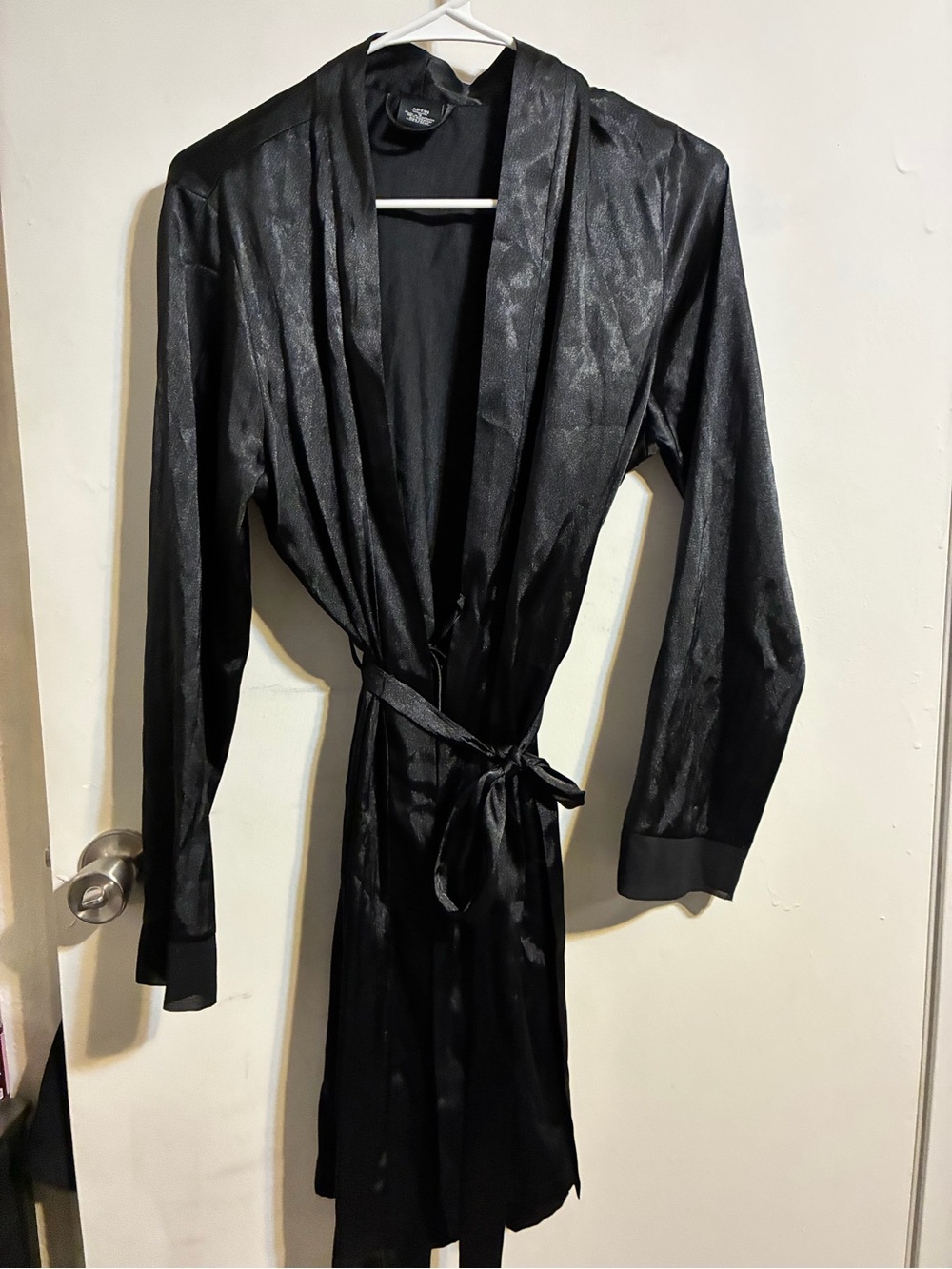 Apt. 9 Black Robe with Self Tie